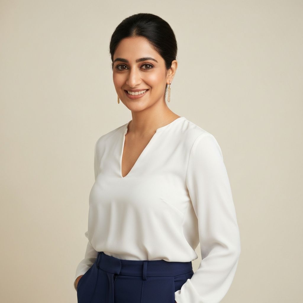 Portrait of Sara Qureshi, Farm Relations Manager